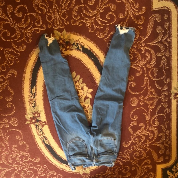 American Eagle moms jeans size 00 - soft knit - Picture 5 of 6